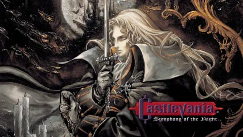 Castlevania: Symphony of the Night key art